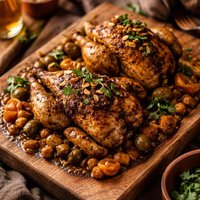 Crock Pot Moroccan Cornish Game Hens