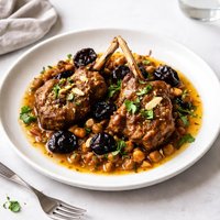 Crock Pot Moroccan Lamb Chops and Prunes
