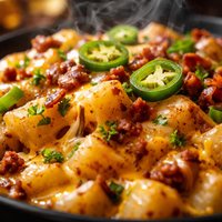 Crock Pot Nacho Cheese Potato Casserole