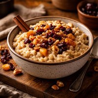 Crock Pot Oatmeal with Dried Fruit
