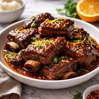 Crock Pot Orange Glazed Short Ribs