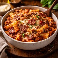 Crock Pot Pizza Rigatoni