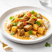 Crock Pot Pork and Pineapple Curry