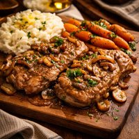 Crock Pot Pork Chops Dinner