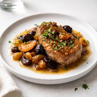 Crock Pot Pork Chops with Dried Fruit