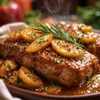 Crock Pot Pork Loin Chops with Apples