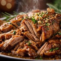 Crock Pot Pork Roast with Garlic