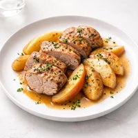 Crock Pot Pork Tenderloin with Apples