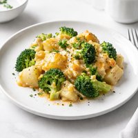 Crock Pot Potato Broccoli and Cheese Bake Oamc