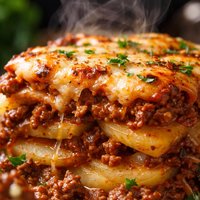 Crock Pot Potato Lasagna