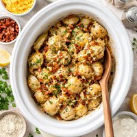 Crock Pot Ranch Potatoes