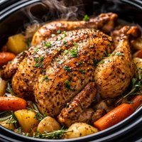 Crock Pot Roast Chicken