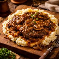 Crock Pot Round Steak and Gravy