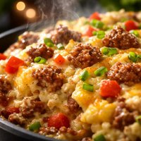 Crock Pot Sausage and Egg Casserole