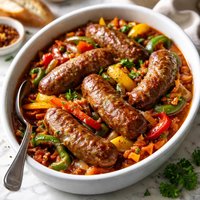 Crock Pot Sausage Peppers