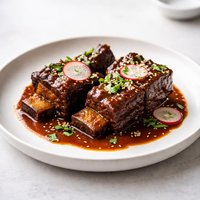 Crock Pot Short Ribs in Ancho Chile Sauce