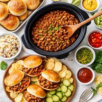 Crock Pot Sloppy Joes for a Crowd