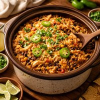 Crock Pot Southwest Chicken and Rice