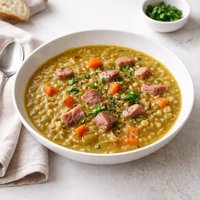 Crock Pot Split Pea and Ham Soup