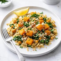 Crock Pot Squash Couscous