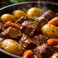 Crock Pot Steak and Potatoes