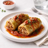Crock Pot Stuffed Cabbage