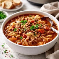 Crock Pot Stuffed Cabbage Soup