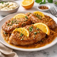 Crock Pot Sweet N Orange Pork Chops