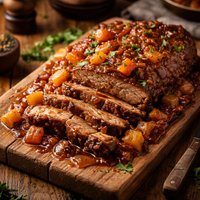 Crock Pot Sweet Sour Brisket