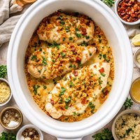Crock Pot Swiss Chicken