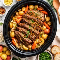 Crock Pot Tangy Rump Roast
