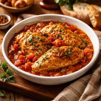 Crock Pot Tasty Tomato Chicken