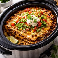 Crock Pot Tex Mex Lasagna