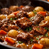 Crock Pot Veal Stew with Vodka