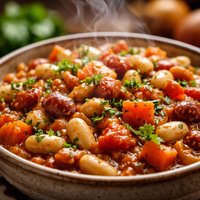 Crock Pot Vegan Bean Cassoulet