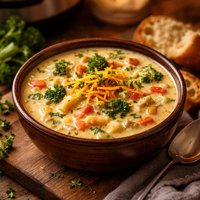 Crock Pot Vegetable Cheese Soup