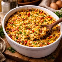 Crock Pot Western Omelet Casserole