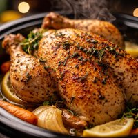 Crock Pot Whole Chicken
