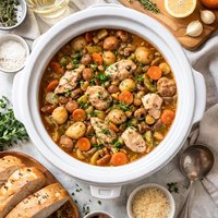 Crock Pot Wino Chicken Stew