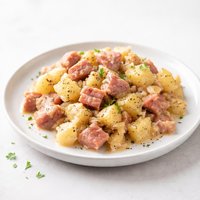 Crockpot Ham and Potatoes