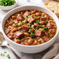Crockpot Pinto Beans and Ham