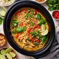 Crockpot Thai Chicken