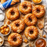 Cronut Pillsbury Salted Caramel Crescent Doughnuts