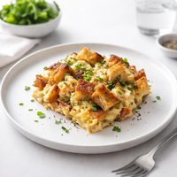 Crouton Egg Casserole
