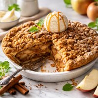Crunch Top Apple Pie