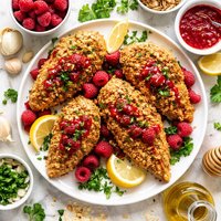 Crunchy Almond Raspberry Chicken