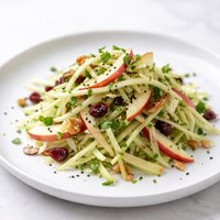 Crunchy and Healthy Apply and Cabbage Salad