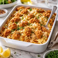 Crunchy Chicken Cheese Bake