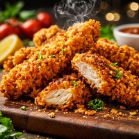 Crunchy Chicken Strips Oamc