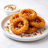 Crunchy Chili Onion Rings